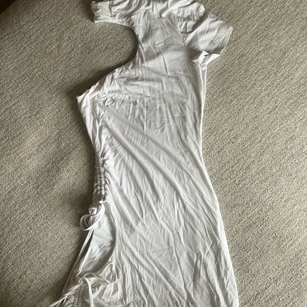 I.AM.GIA White Asymmetrical Dress